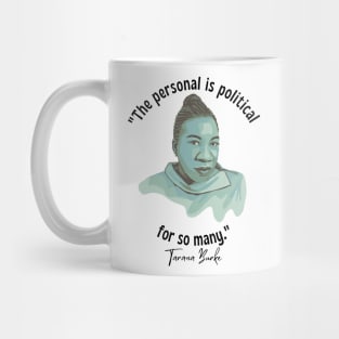 Tarana Burke Portrait and Quote Mug